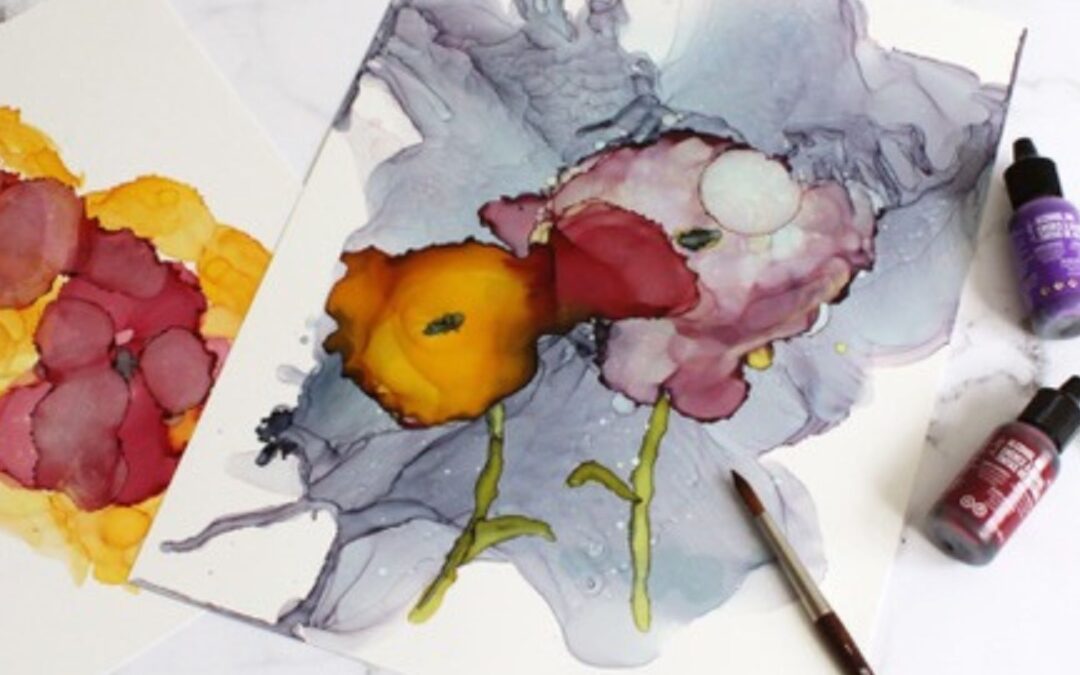 Découvrir les bases de l’encre à l’alcool pour créer une œuvre d’art unique